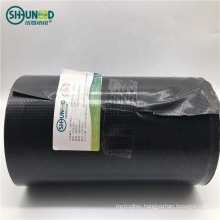 Colorful 100% LDPE Black Hot Melt Adhesive Film for Embroidery Backing Garment Accessories